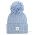 Unisex Plain Baby Winter Beanie Hats